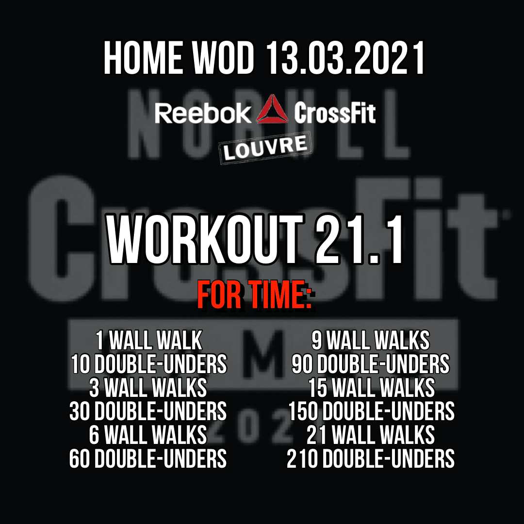 Open 21.1 Wall Walk Double Under