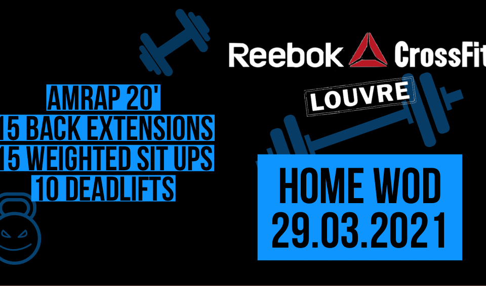 Back Extension Weighted sit up Deadlift AMRAP