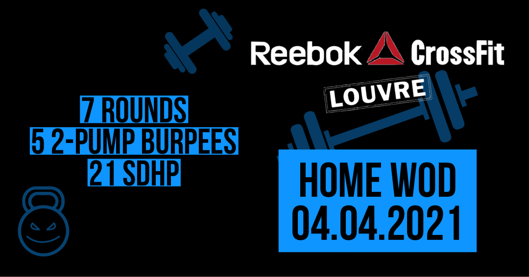 2 Pump Burpee SDHP Couplet For tIme