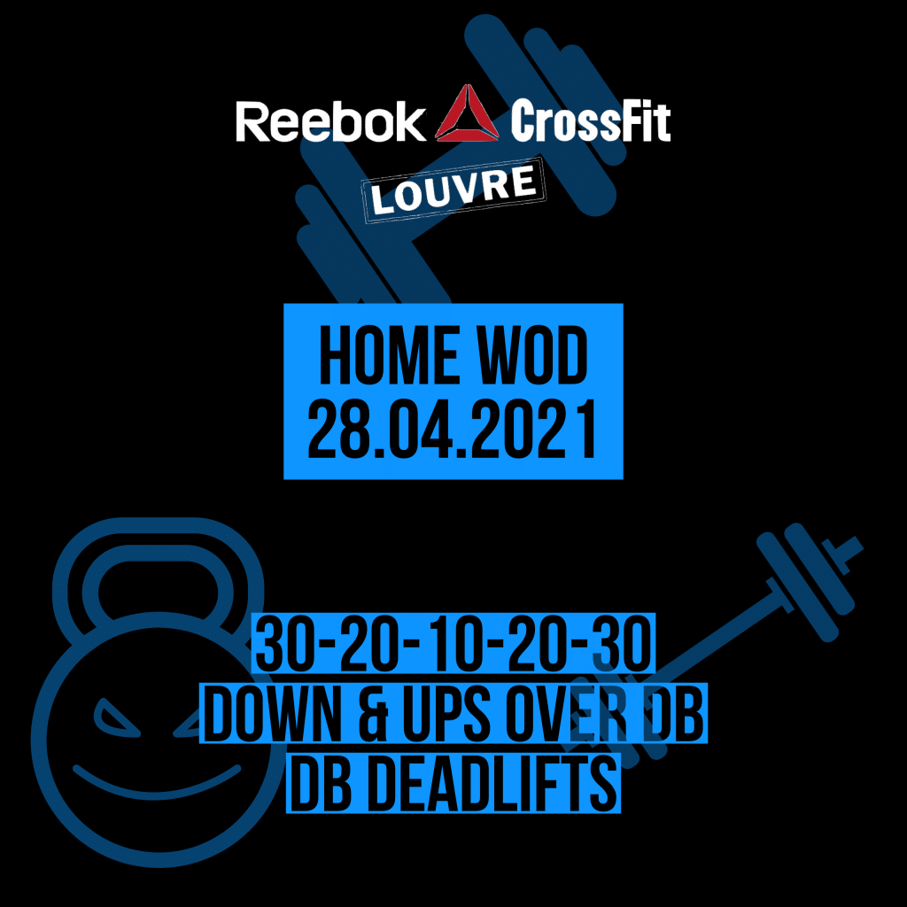 Down And Up Over Deadlift Couplet For Time