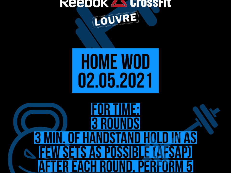Handstand Hold Burpee For Time