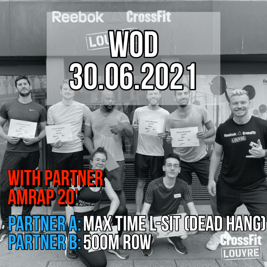 AMRAP Row L-Sit Partner Workout