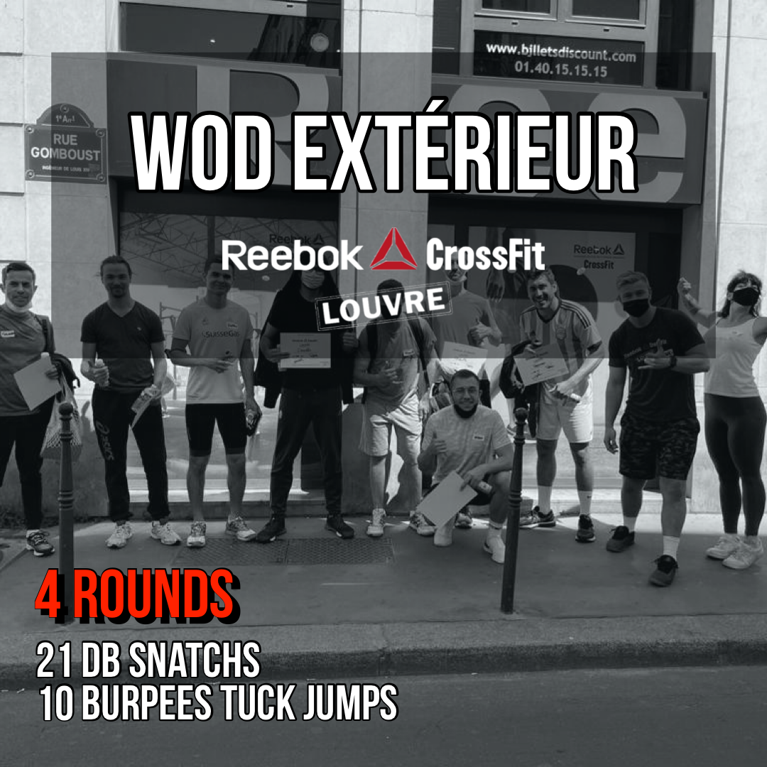 Couplet For Time DB Snatch Burpee Tuck Jump