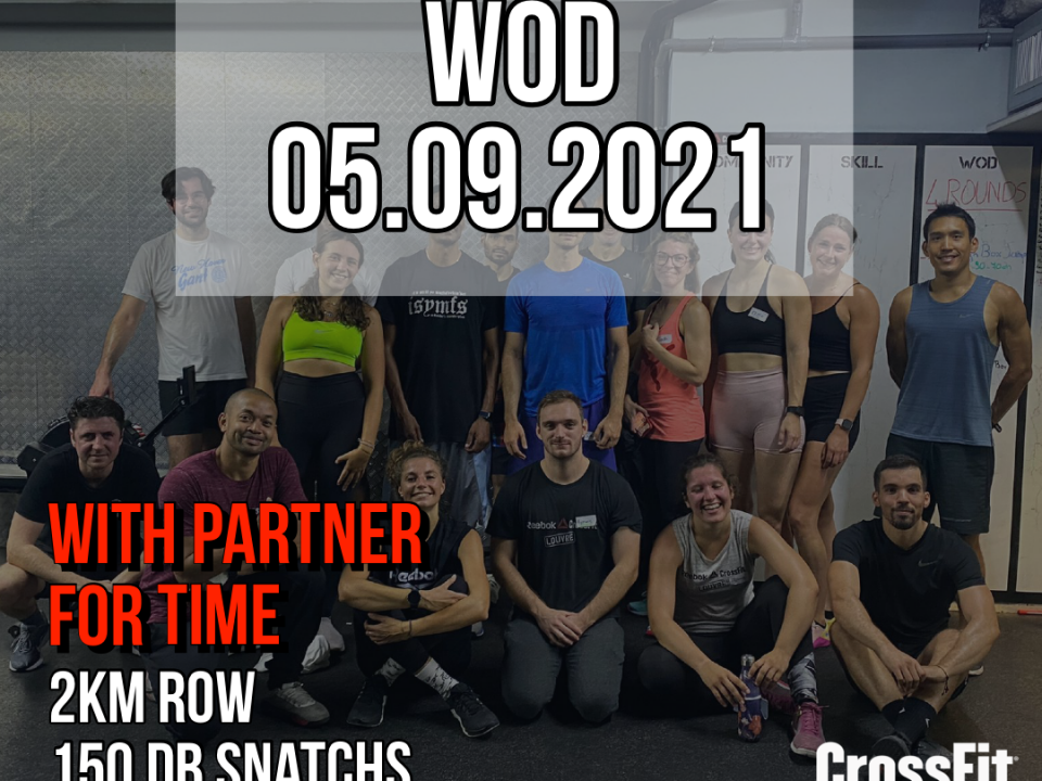 DB Snatch Row For Time Partner Workout