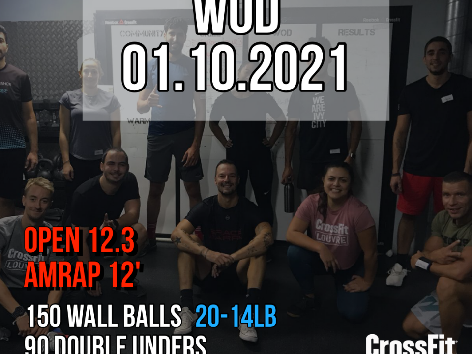 Open 2012 Wall Ball Double Under Muscle Up