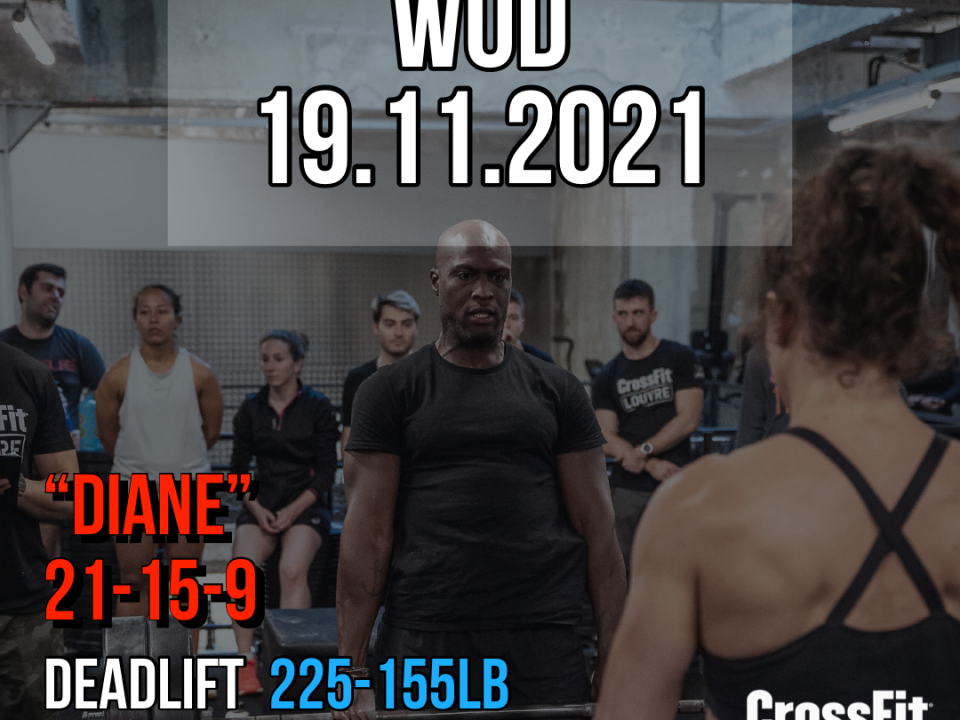 Girl Workout Diane For Time Couplet Deadlift HSPU