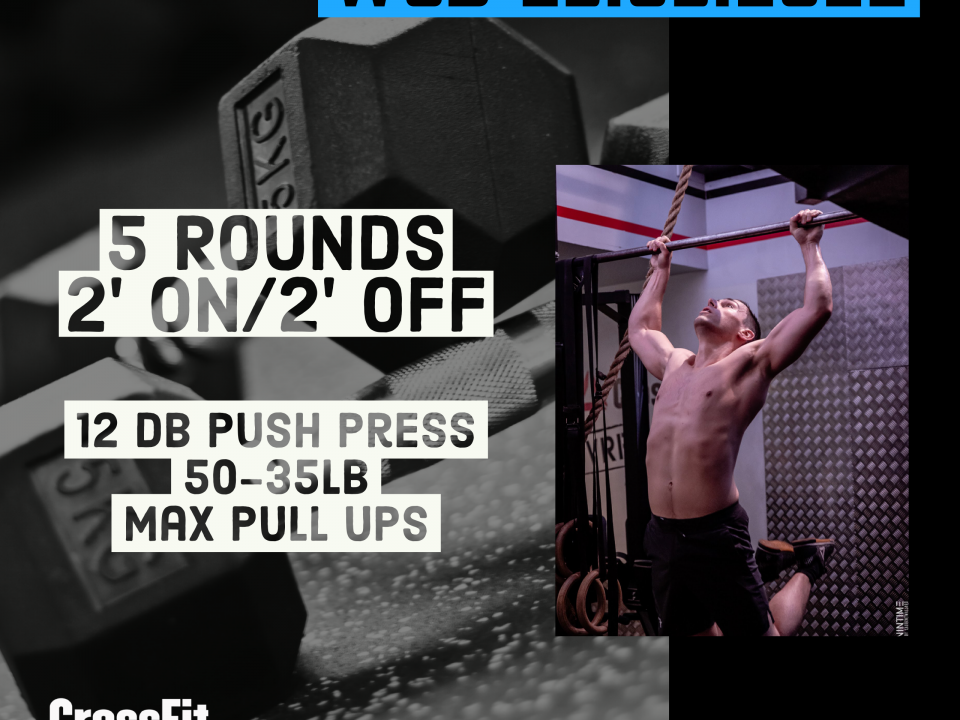 DB Push Press Max Pull Up
