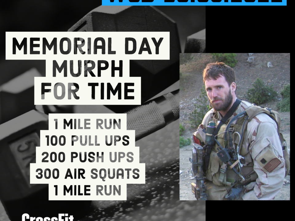 Murph Hero Workout Pull Up Push Up Air Squat Run