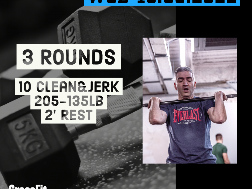 Clean & Jerk Heavy For Time