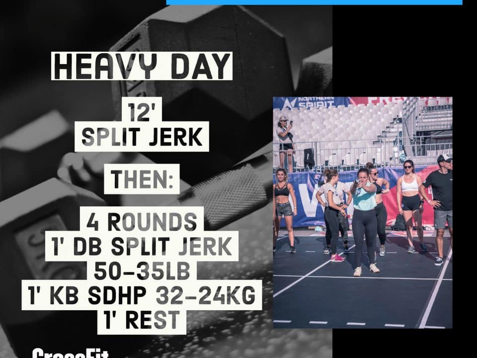 Heavy Day Split Jerk KB SDHP